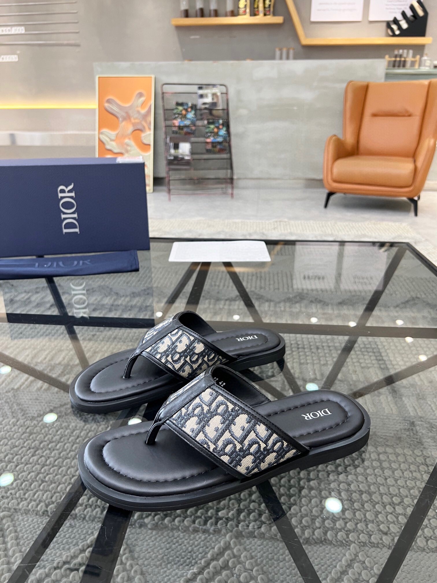 크리스챤 디올 2024 남성용 슬리퍼 CD240 SH-E