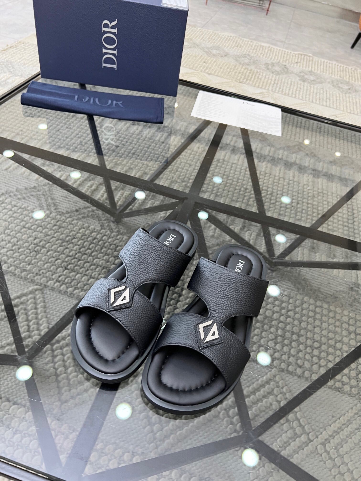 크리스챤 디올 2024 남성용 슬리퍼 CD241 SH-E
