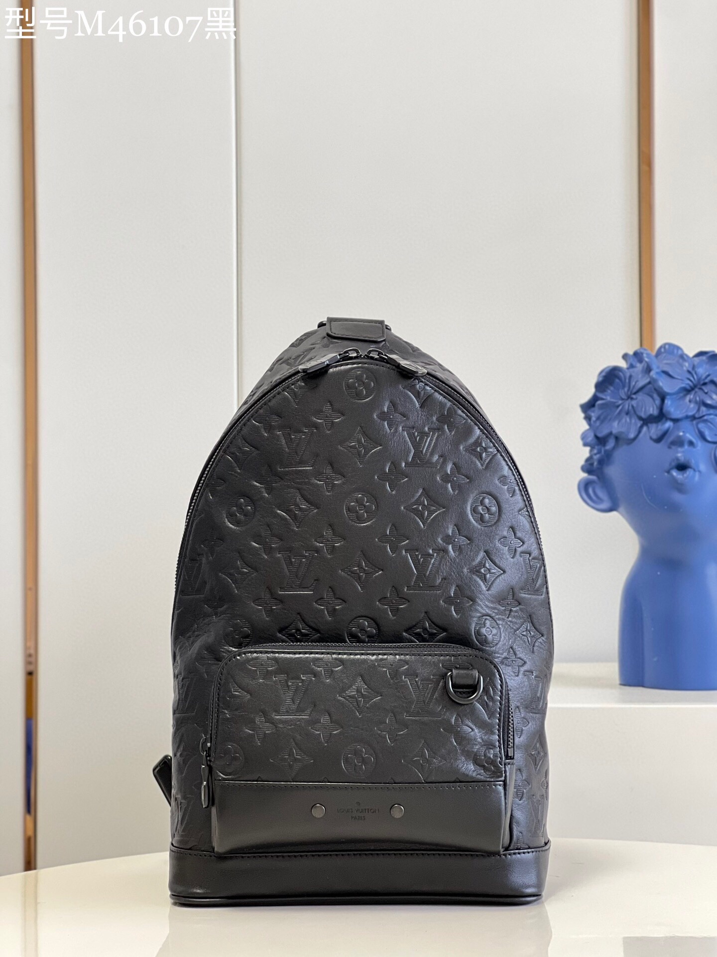 루이비통 쉐도우 블랙 레이서 슬링백 M46107 GZ