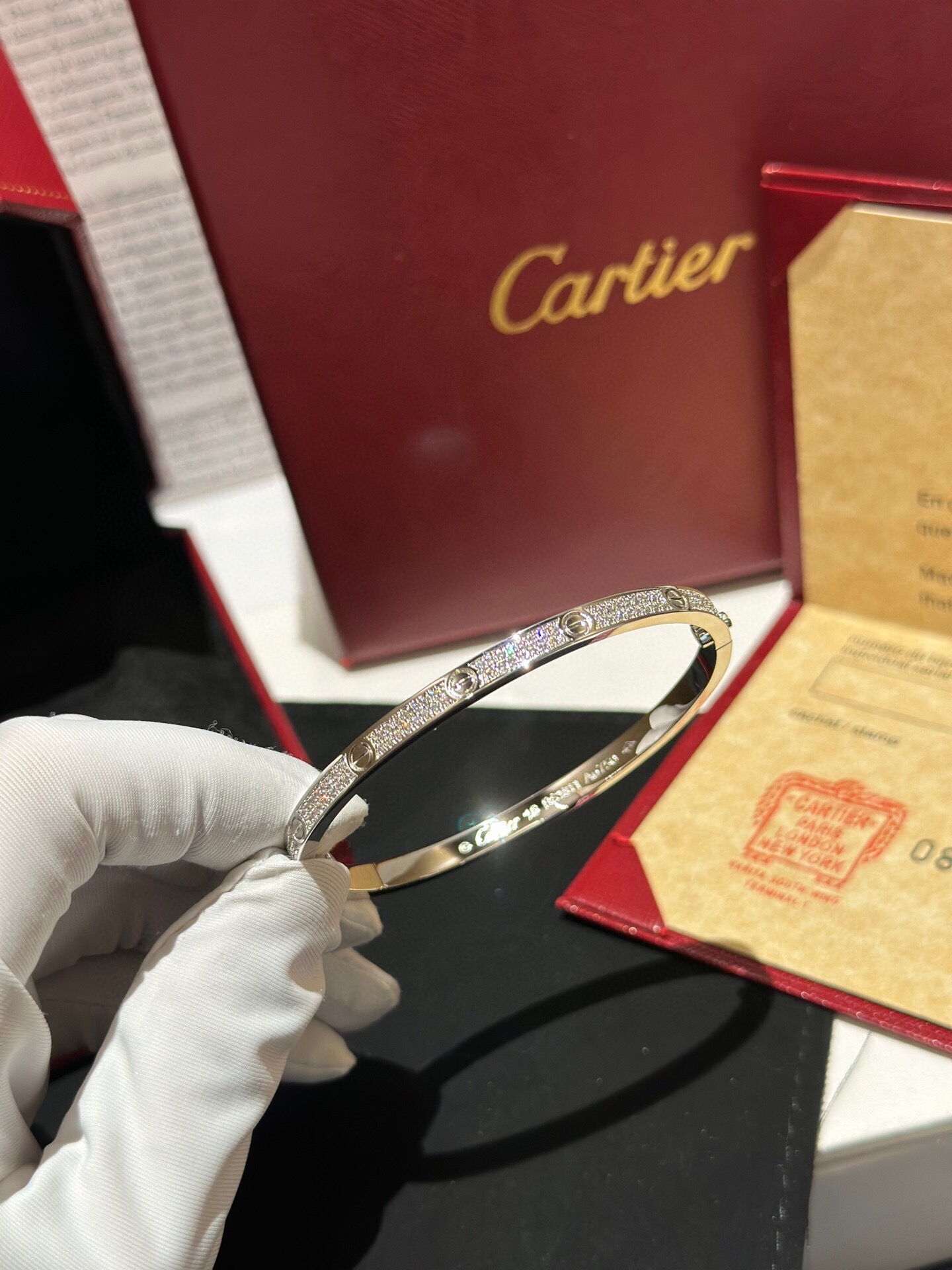 까르띠에 2024 장식 팔찌 SN901 AGG