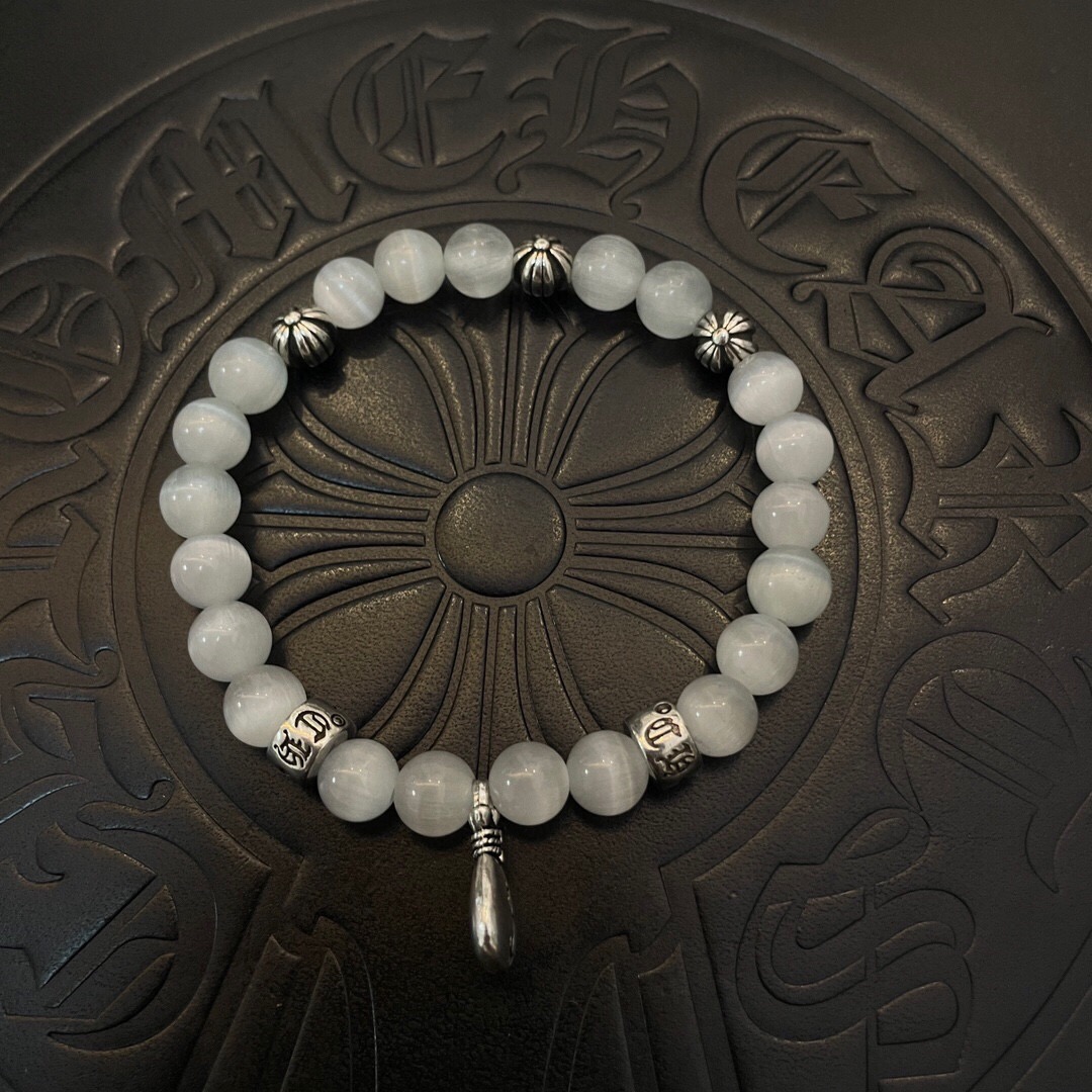 크롬하츠 24SS 로고 마노 팔찌 SN985 AGG