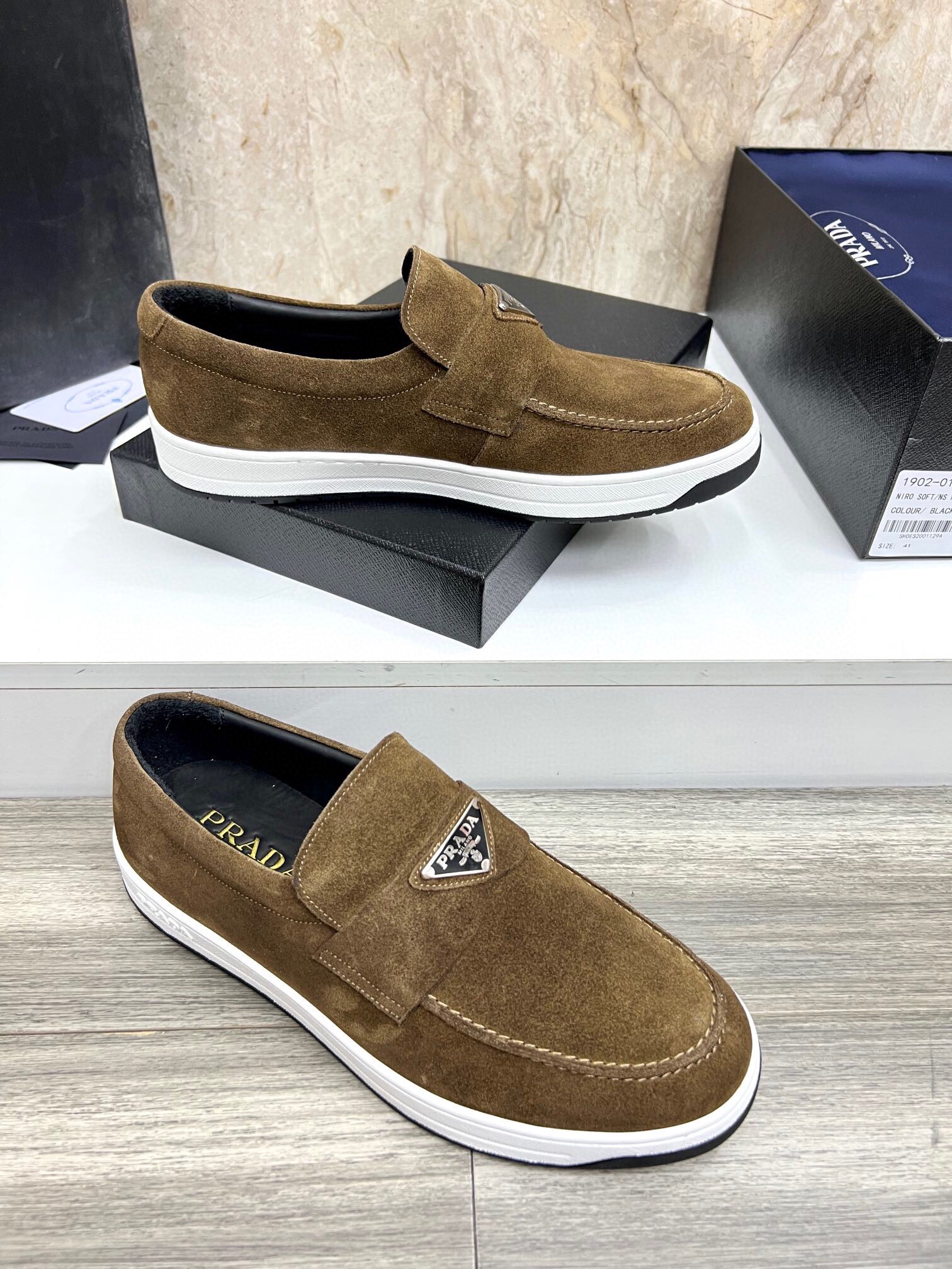 프라다 2024 남성용 로퍼 PD512  SH-E