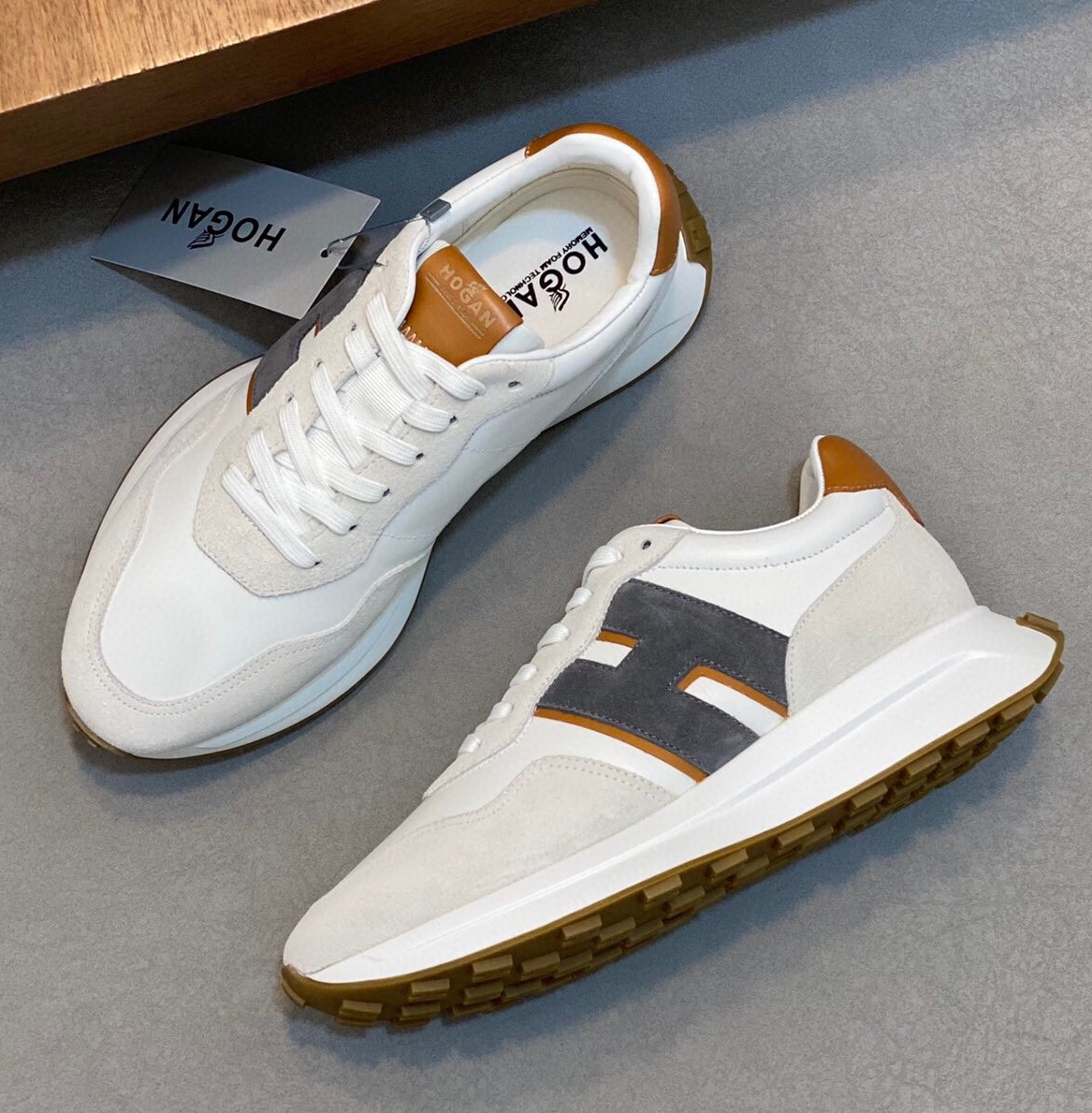 호간 2024 남성용 스니커즈 HG015 SH-E