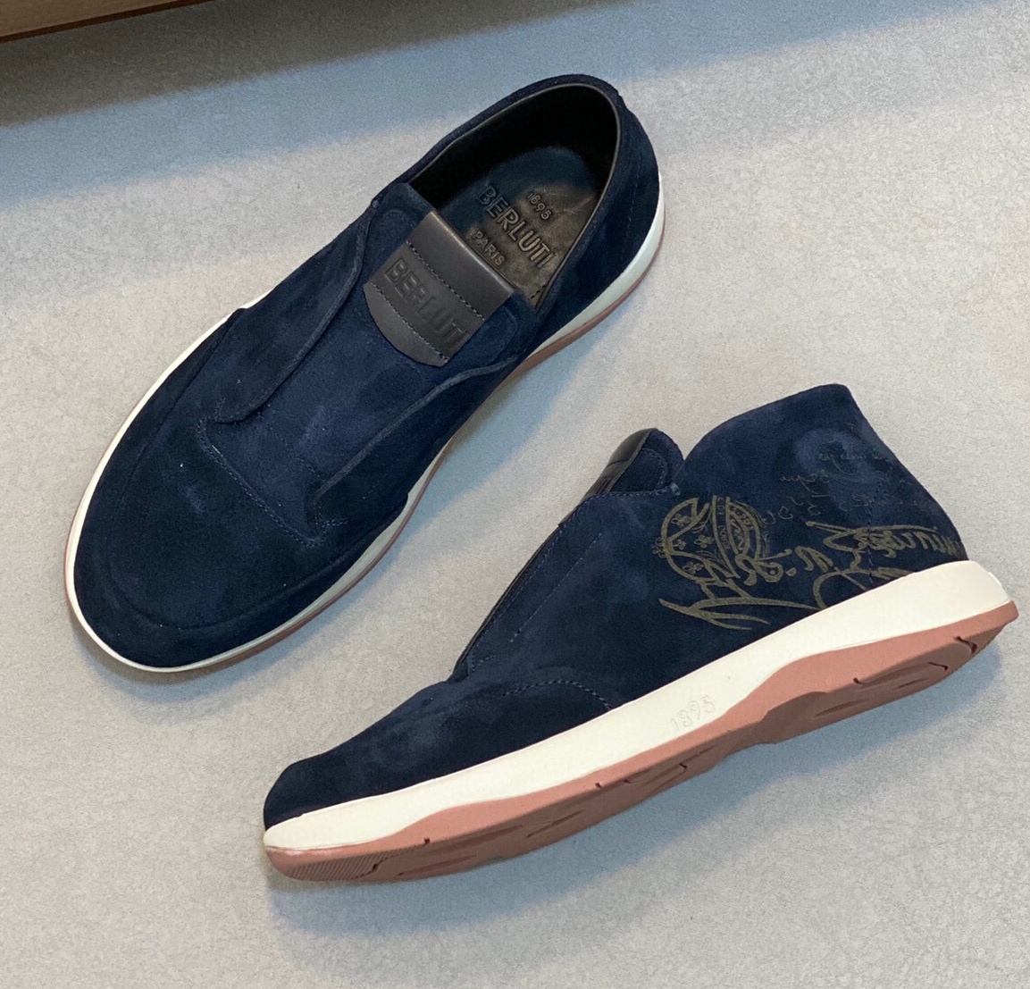 벨루티 2024 남성용 스니커즈 BL106 SH-E