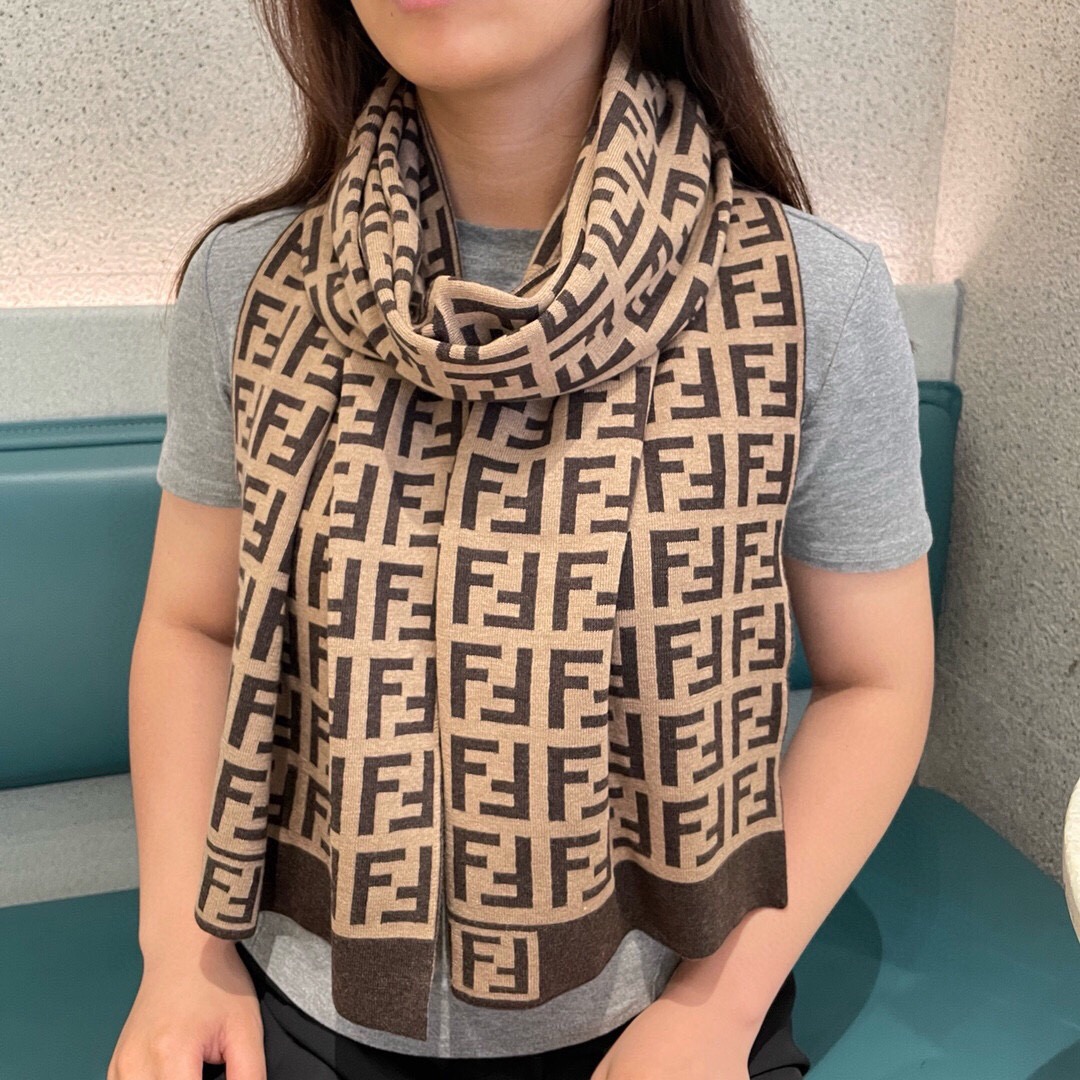 펜디 울 스카프 SN1012 SG1_A