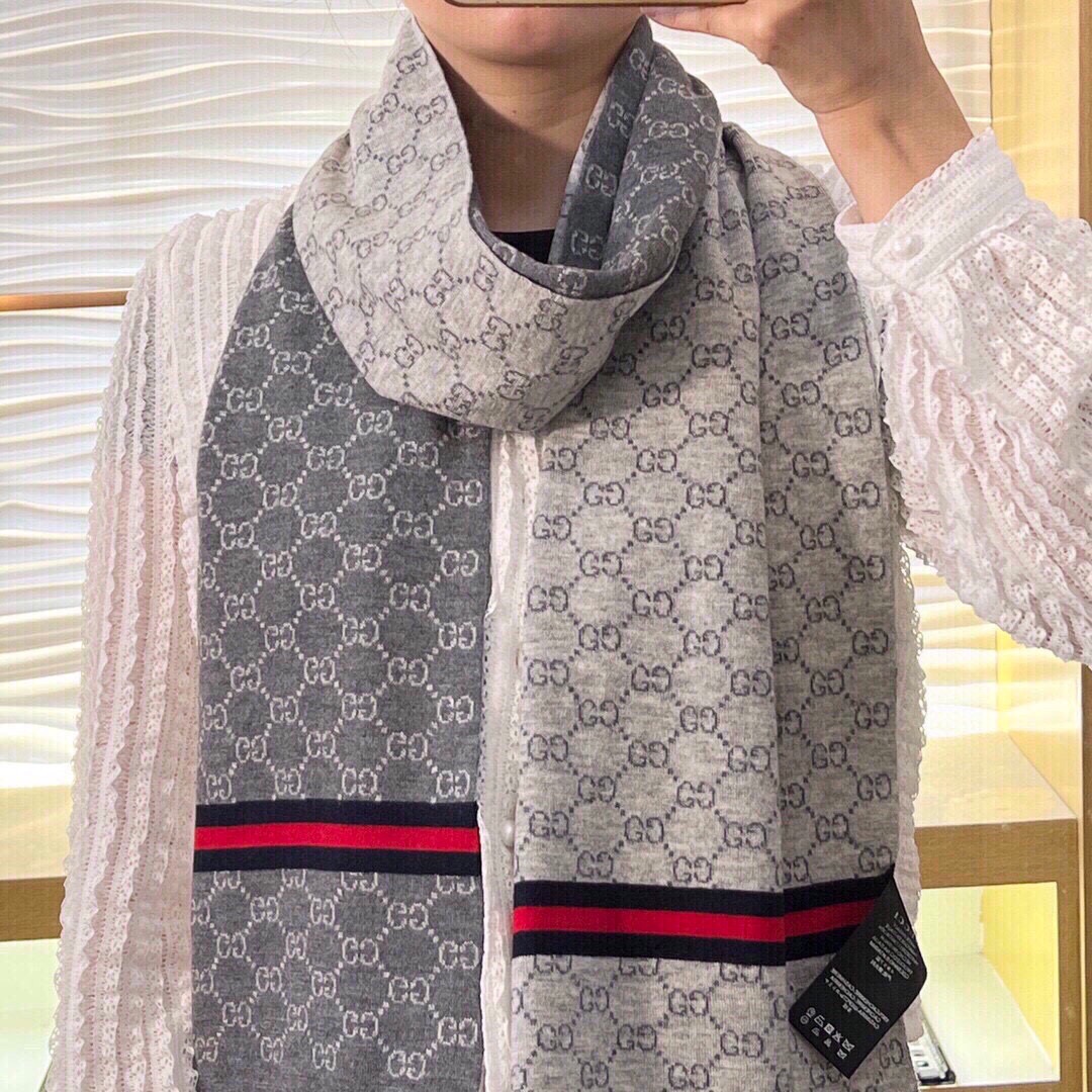 구찌 캐시미어 스카프 SN1028 SG1_A