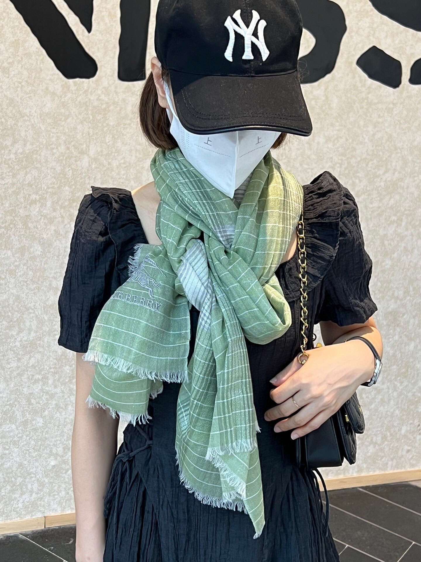 버버리 캐시미어 스카프 SN1073 SG1_A