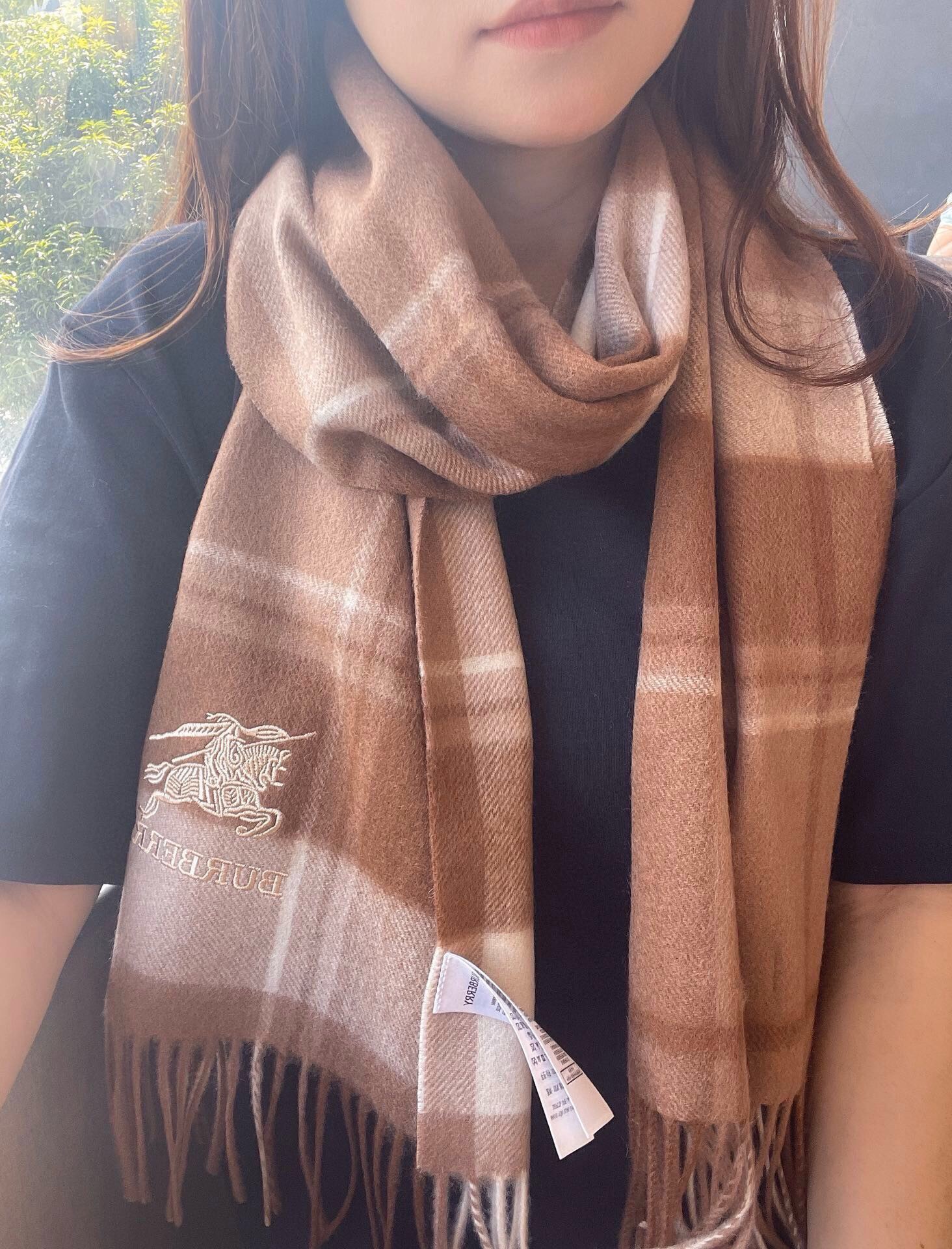 버버리 울 스카프 SN1075 SG1_A