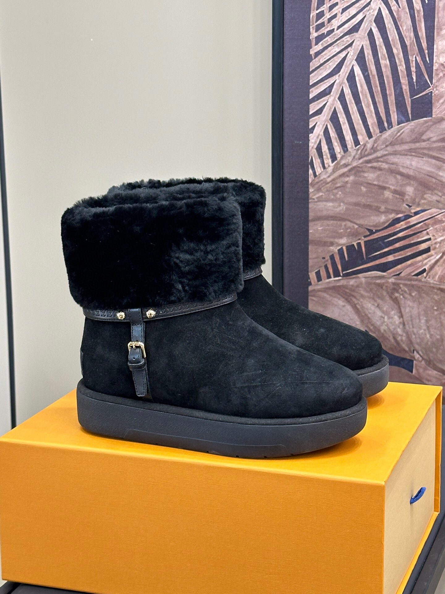 루이비통 2024 여성용 울 부츠 WA4511 DN