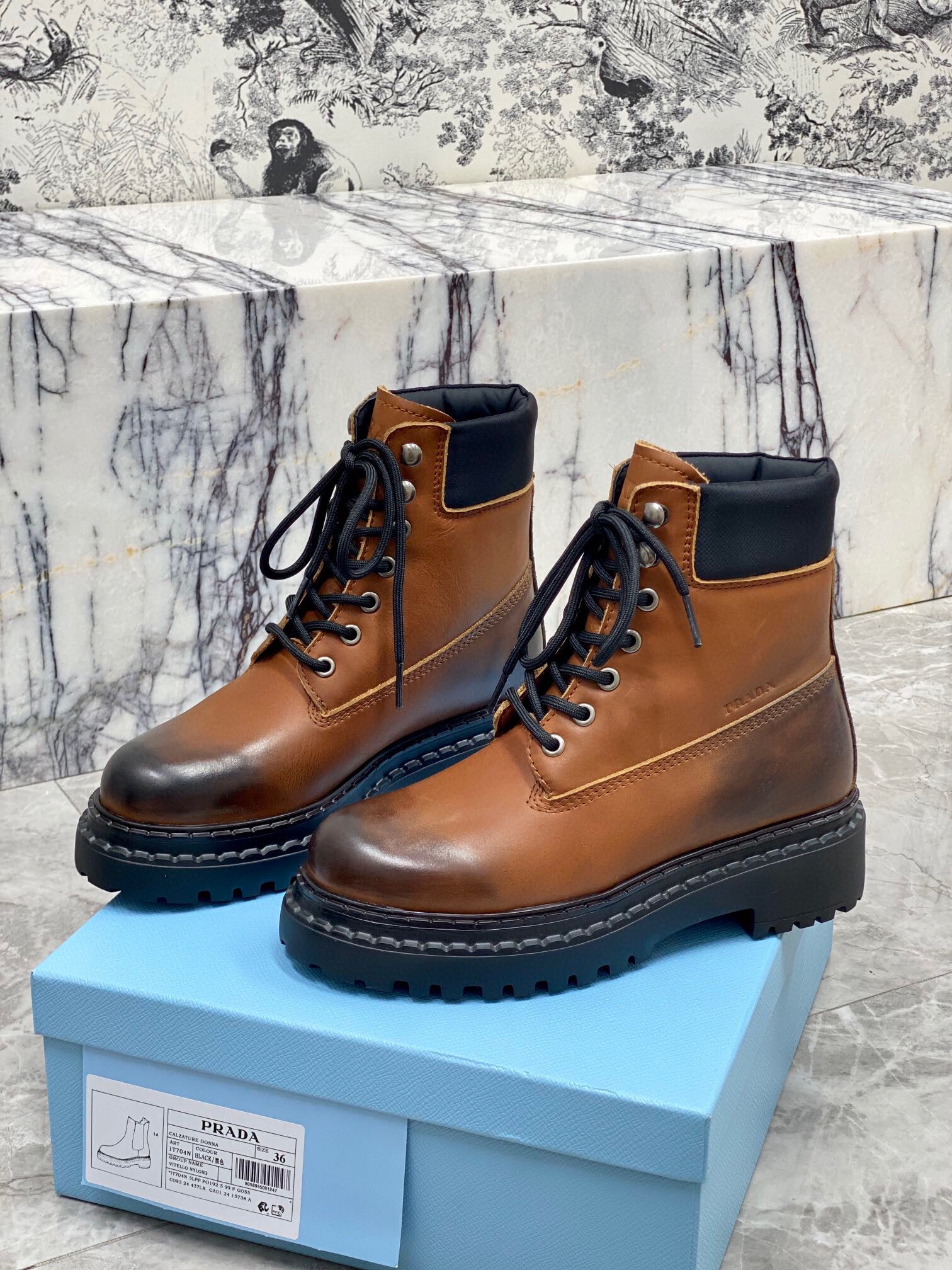 프라다 2024 여성용 부츠 WA4520 DN