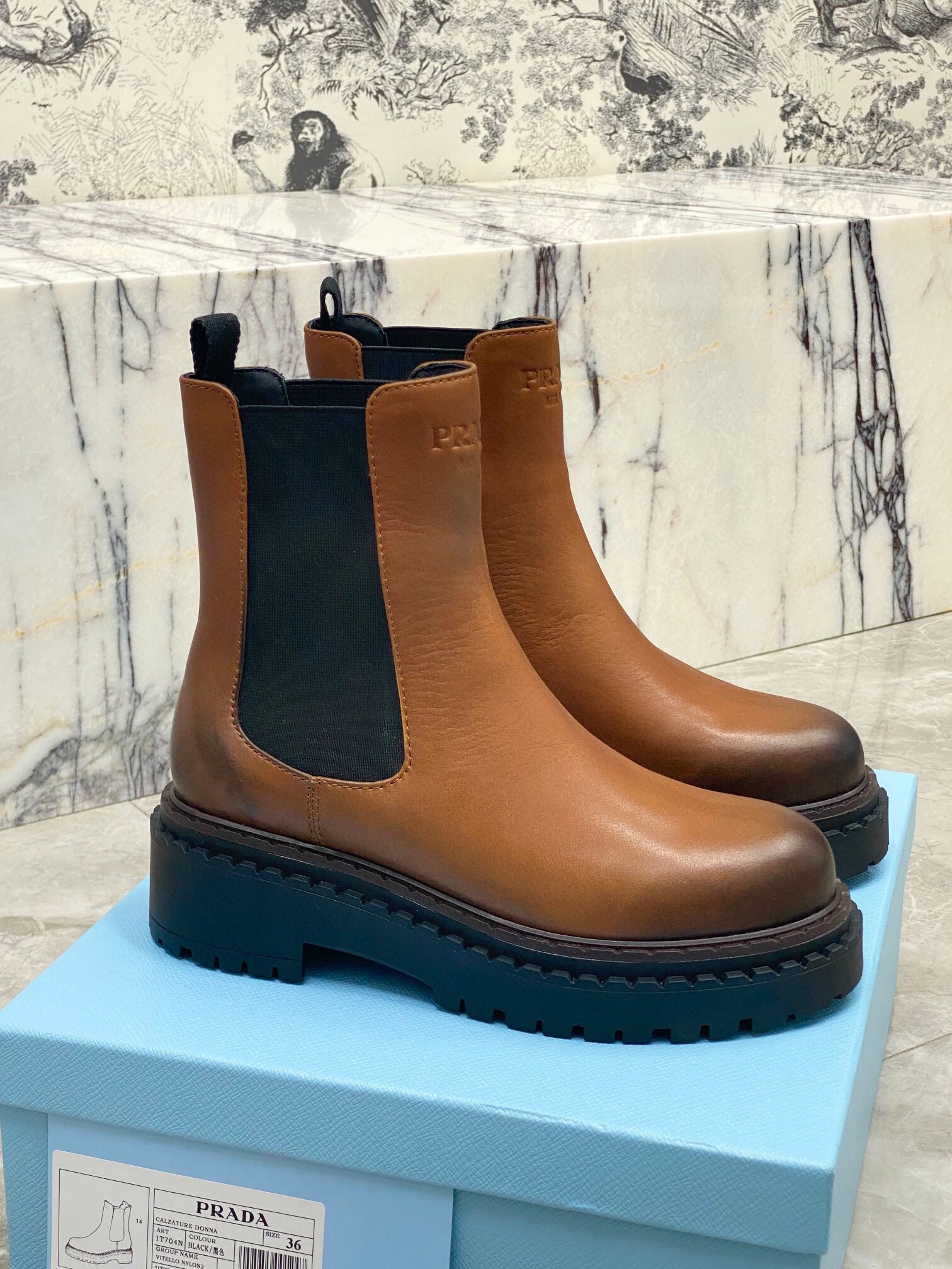 프라다 2024 여성용 부츠 WA4523 DN
