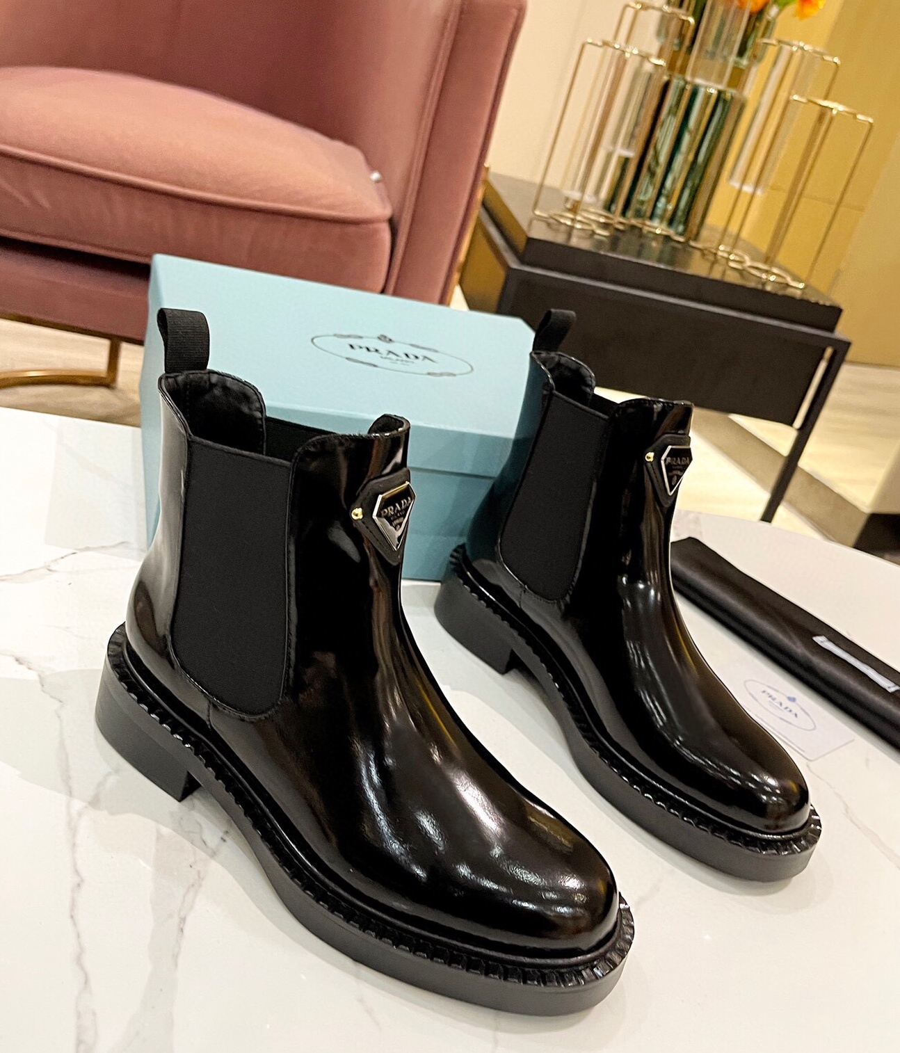 프라다 2024 여성용 부츠 WA4546 DN