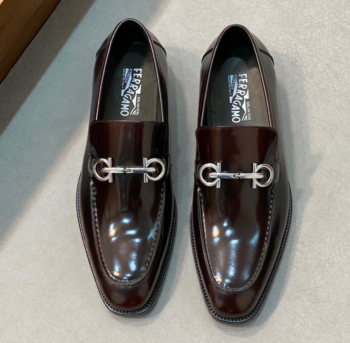 페라가모 2024 남성용 로퍼 FG175 SH-E