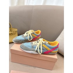 미우미우 2024 여성용 스니커즈 WA4906 DN