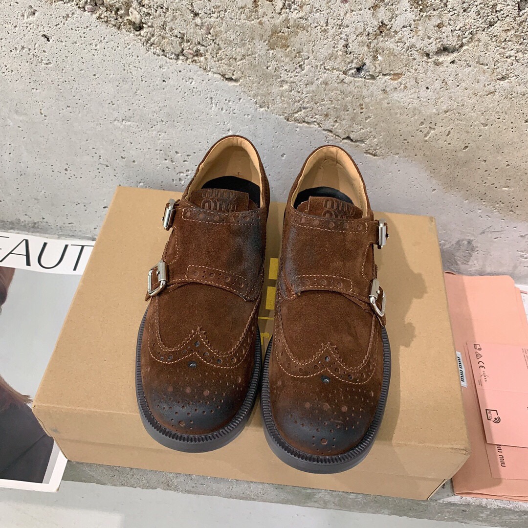 미우미우 2024 여성용 로퍼 WA4914 DN