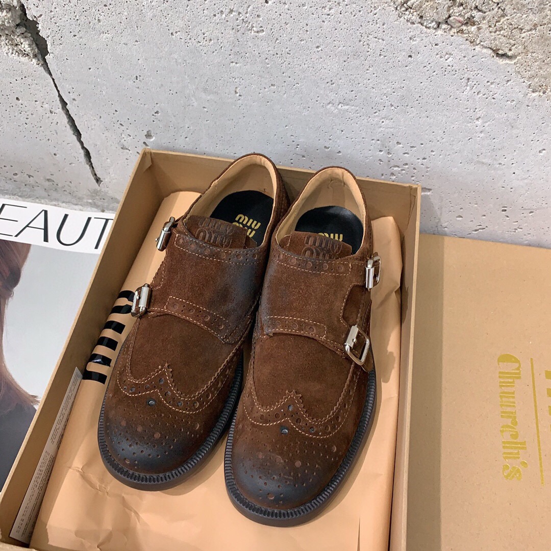 미우미우 2024 여성용 로퍼 WA4914 DN