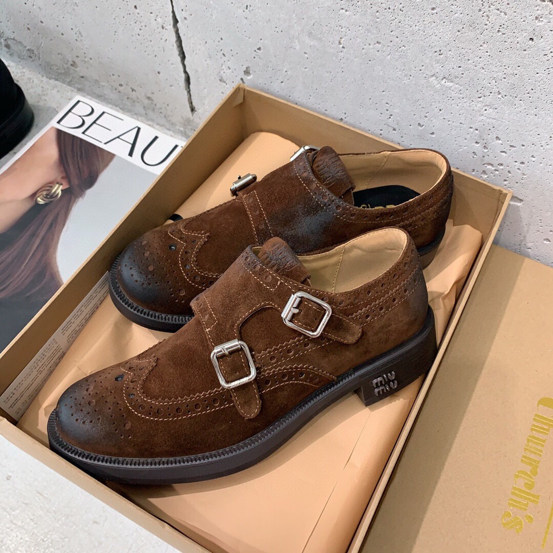 미우미우 2024 여성용 로퍼 WA4914 DN