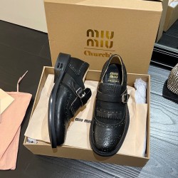 미우미우 2024 여성용 로퍼 WA4921 DN