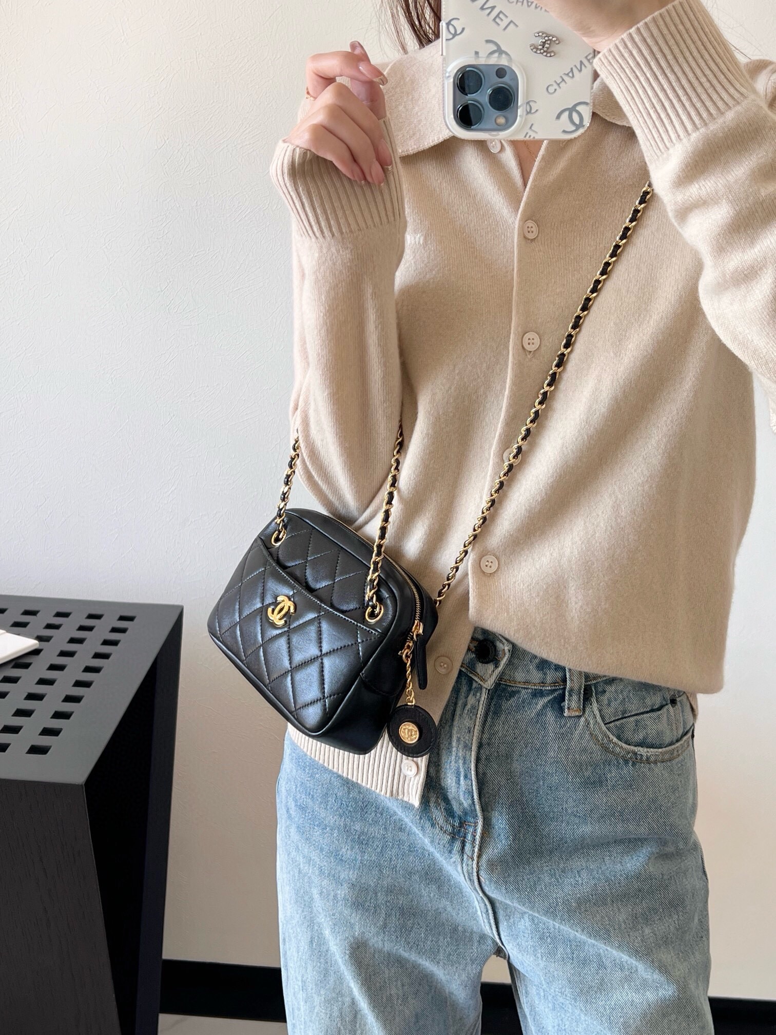 [홍콩명품.CHANEL] 샤넬 미니 크로스백 CN272 XC