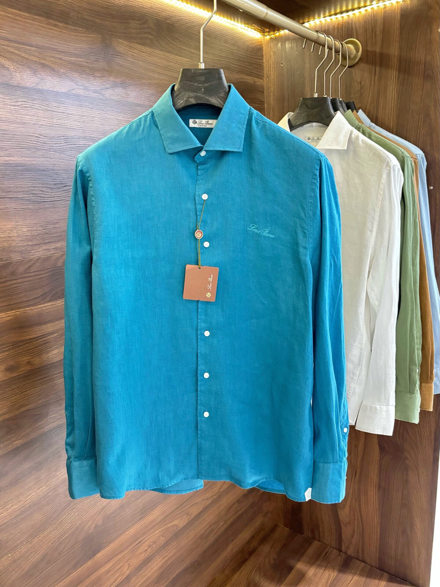 로로피아나 2025 남성용 셔츠 LP215 HD