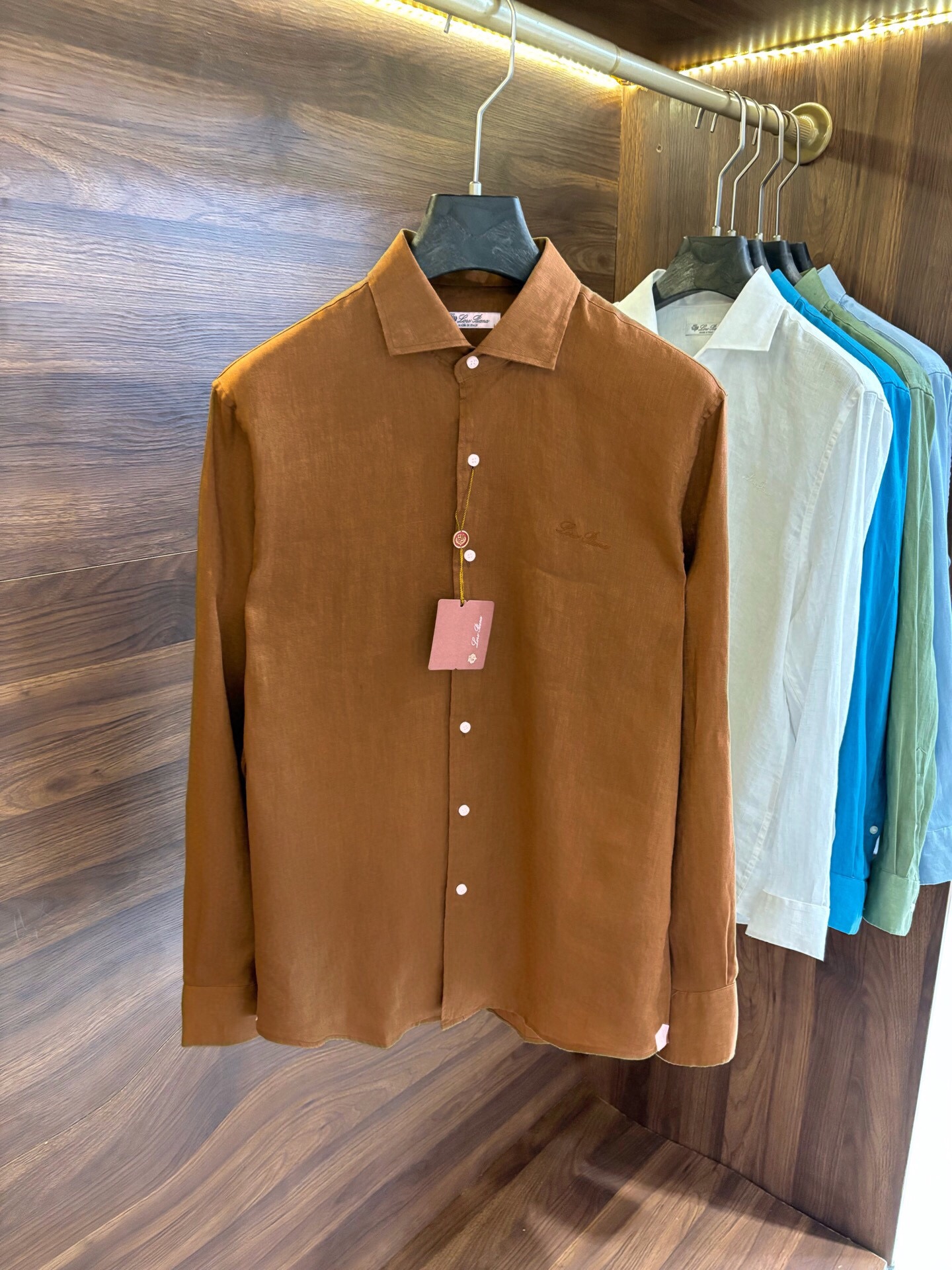 로로피아나 2025 남성용 셔츠 LP218 HD