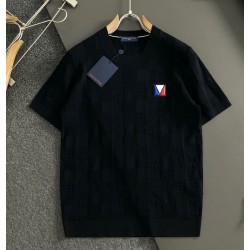 루이비통 2025 남성용 니트 반팔티 LV1603 YB