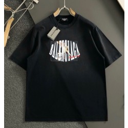 발렌시아가 2025 남성용 반팔티 BL1175 YB