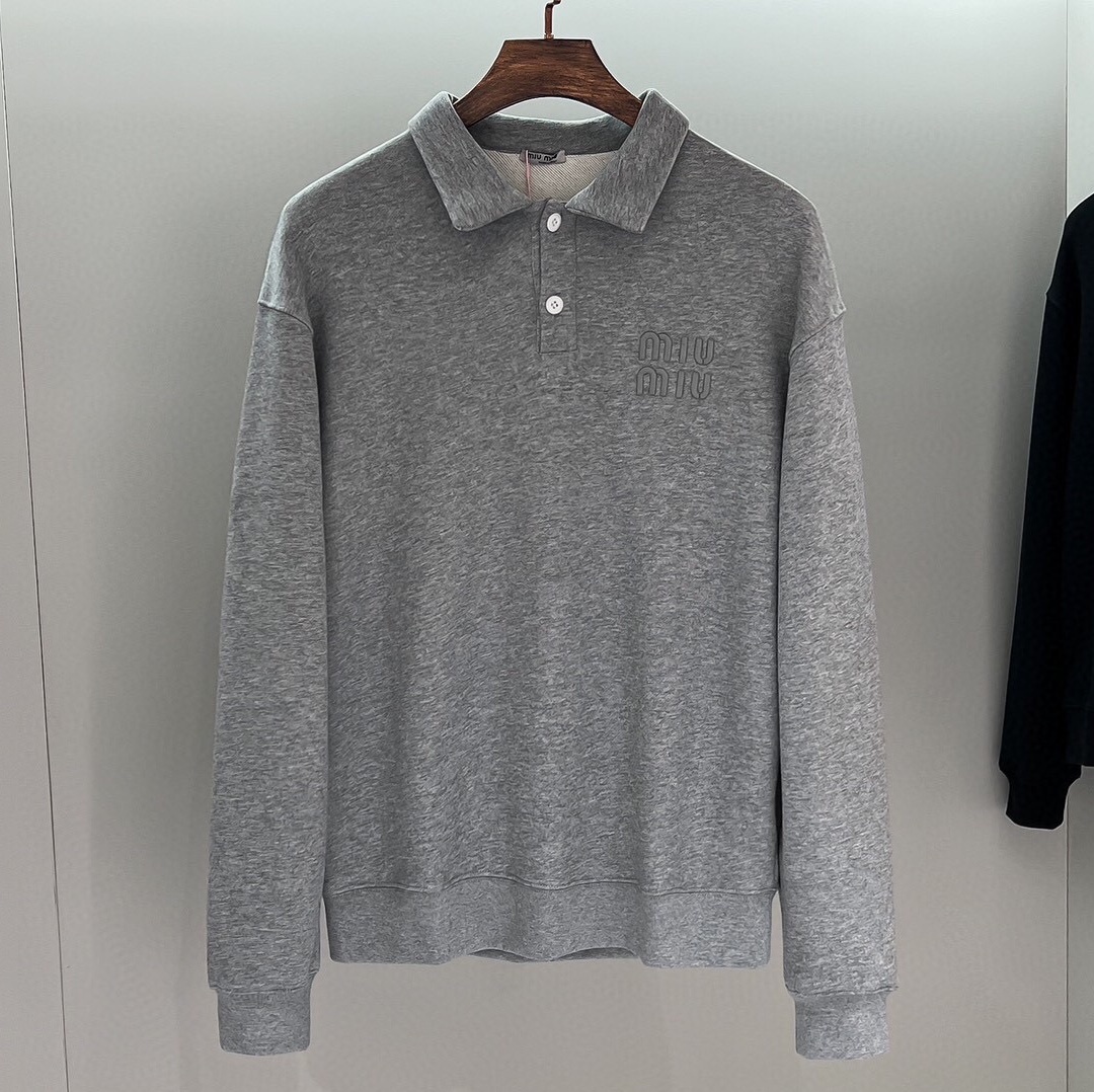 미우미우 2025 남성용 맨투맨 MM016 YB