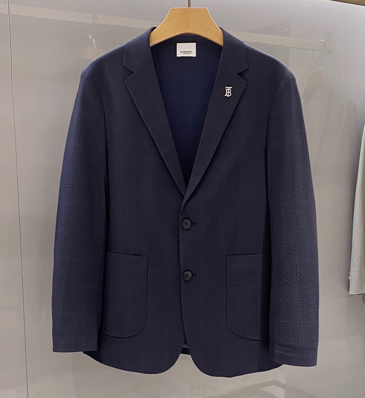 버버리 2025 남성용 수트자켓 BU1164 HD