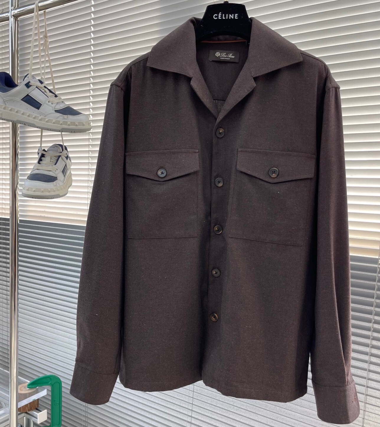 로로피아나 2025 남성용 셔츠자켓 LP254 HD