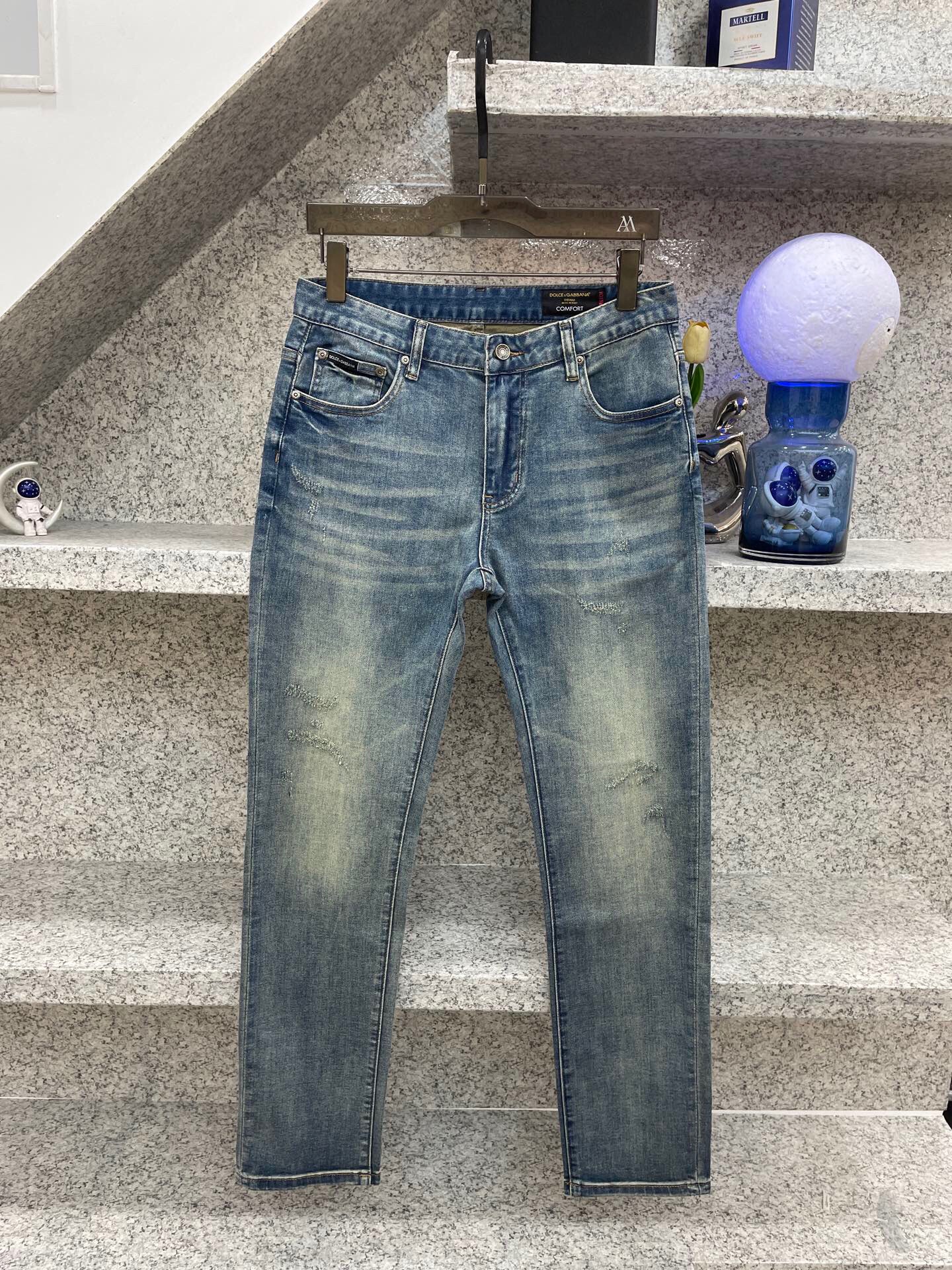 돌체앤가바나 2025 남성용 청바지 DG372 YB 스트레이트