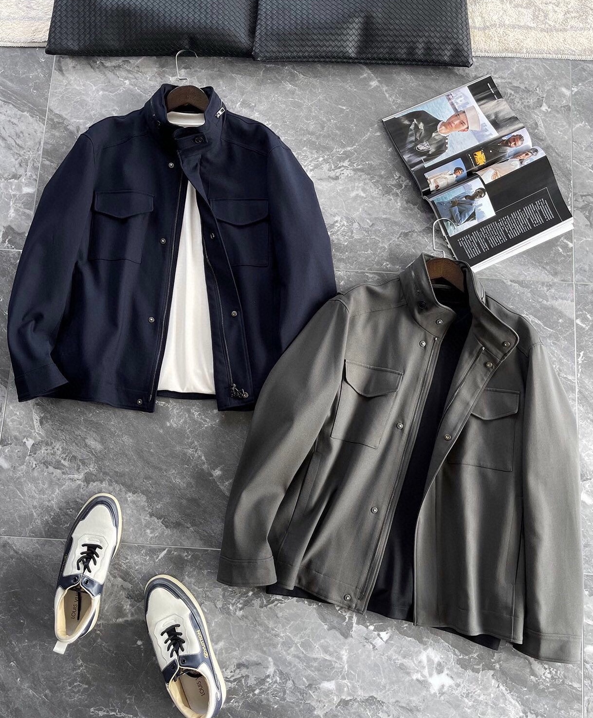 로로피아나 2025 남성용 자켓 2컬러 LP257 HD