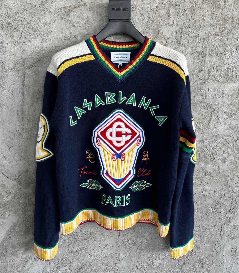 카사블랑카 2025 남성용 울 풀오버  GT002  HD