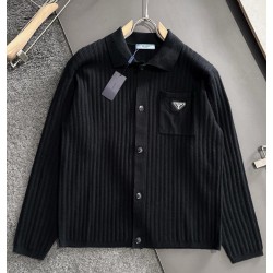 프라다 2025 남성용 울 가디건 PD1176 PD