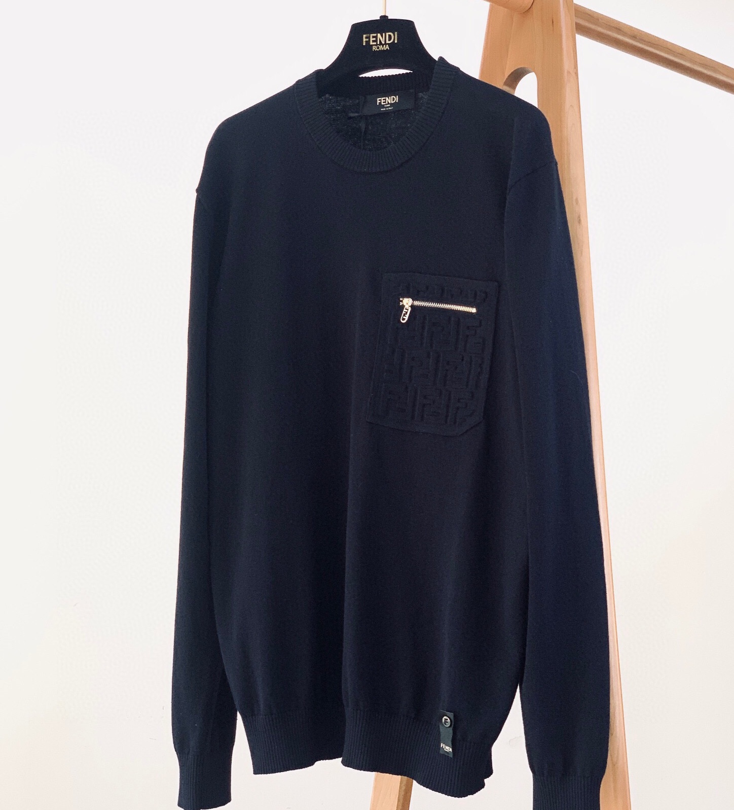 펜디 2025 남성용 울 풀오버 FD488 PD