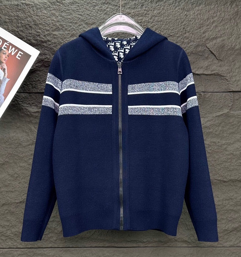 크리스챤 디올 2025 남성용 양면 니트가디건 CD749 PD