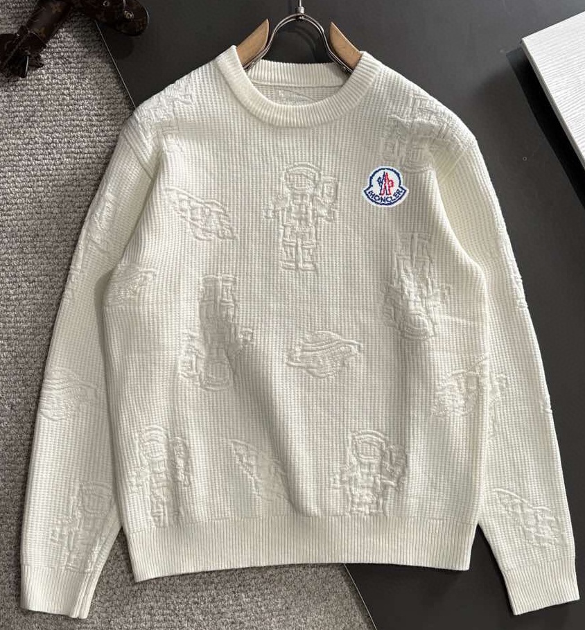 몽클레어 2025 남성용 니트풀오버 MQ1202 PD