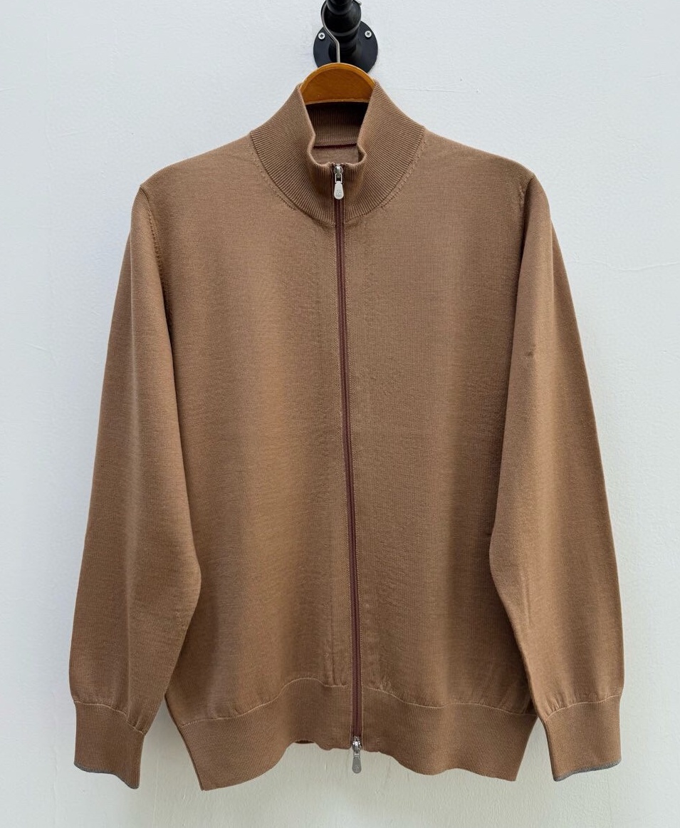 브루넬로 쿠치넬리 2025 남성용 울 가디건 BL1128 HD