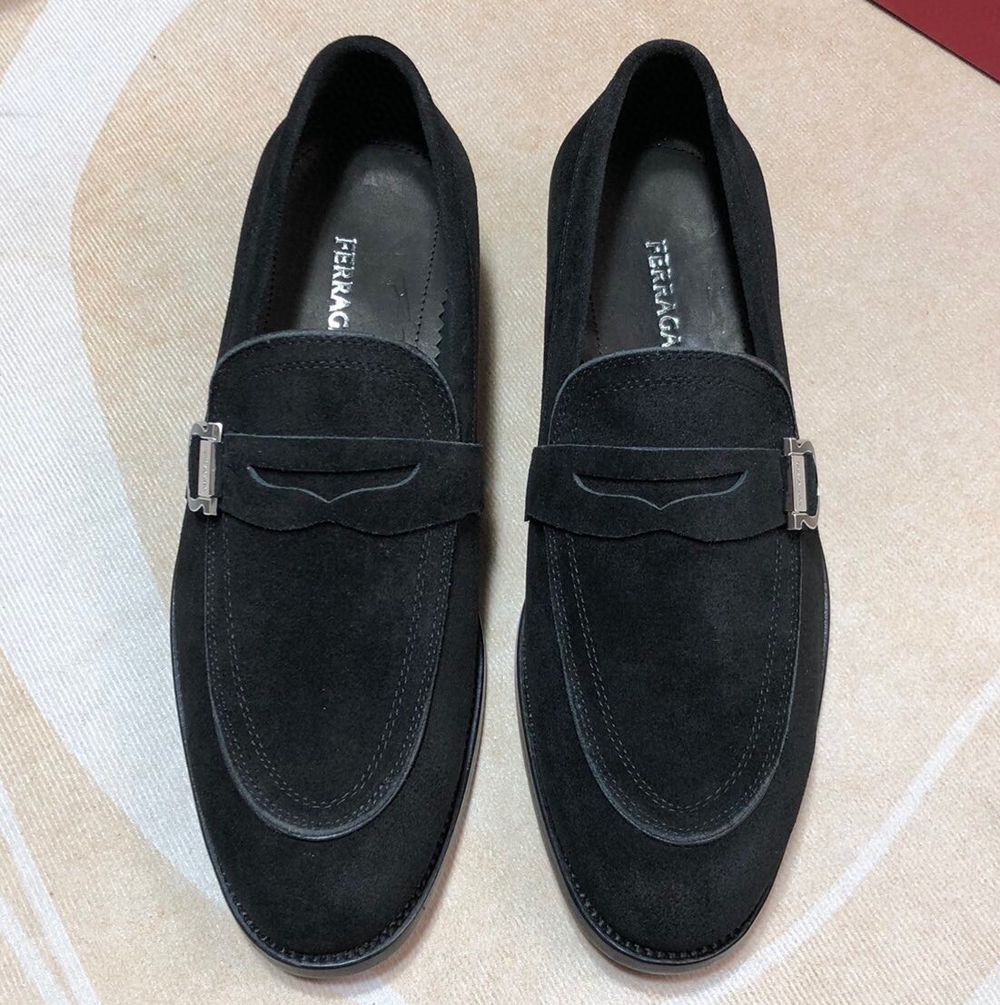 페라가모 2025 남성용 로퍼 FG187 SH-E