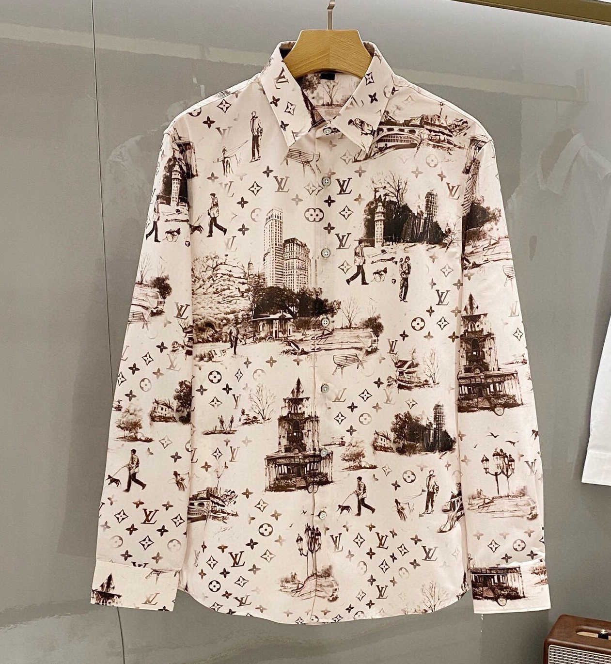 루이비통 2025 남성용 셔츠 LV1645 HD