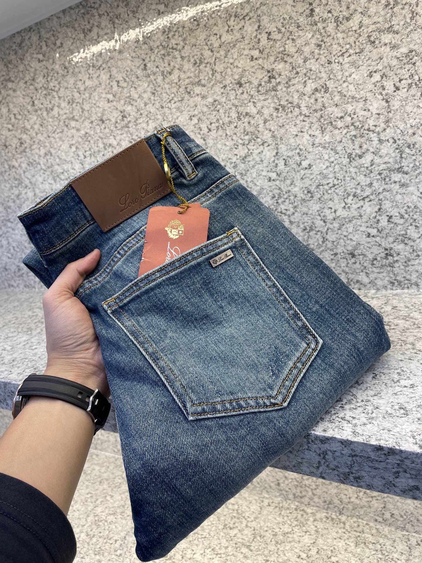 로로피아나 2025 남성용 청바지 LP259 YB