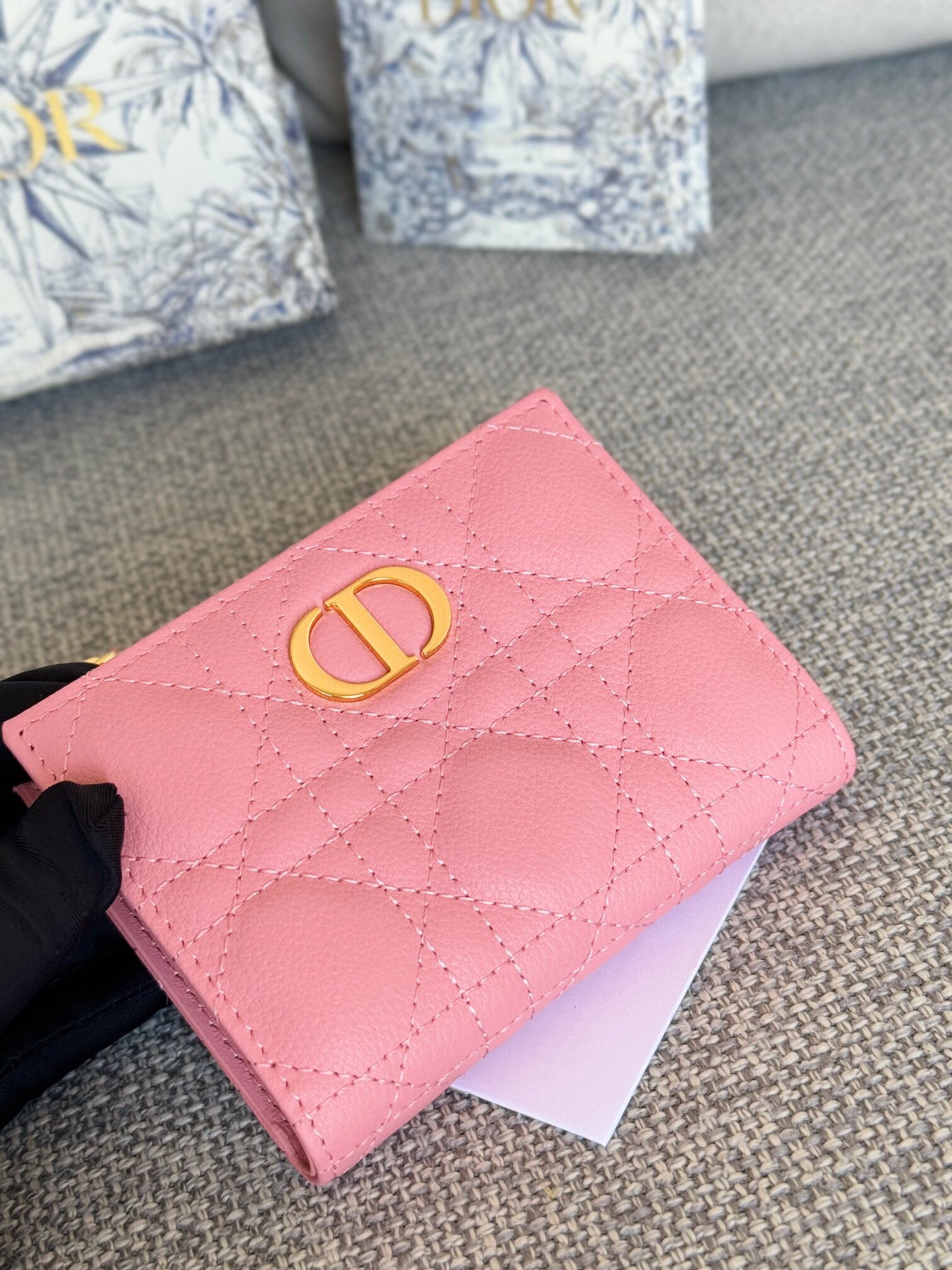 디올 Dior Caro Dahlia 지갑 S5173UBHZ 005 NMW