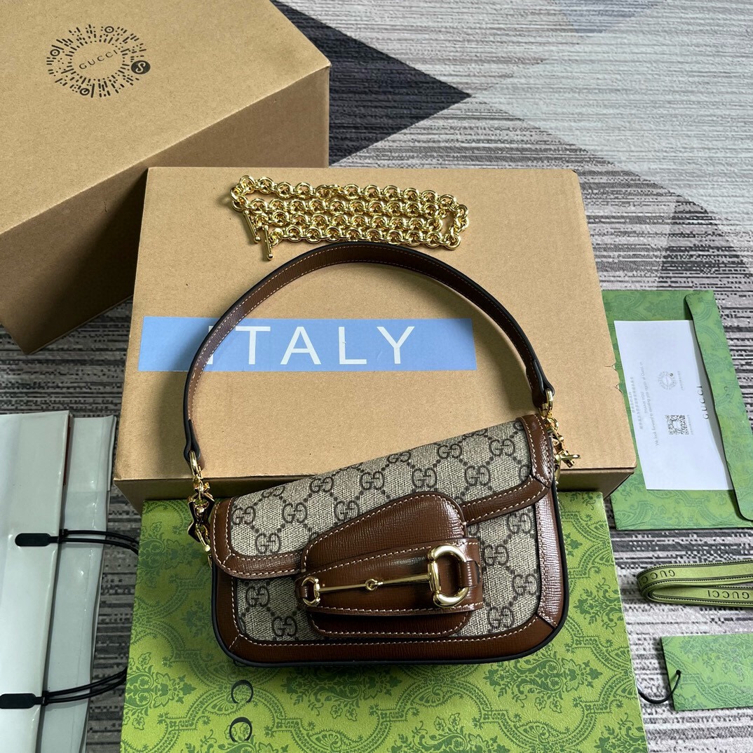 구찌 홀스빗 1955 미니 숄더백 774209 NMW