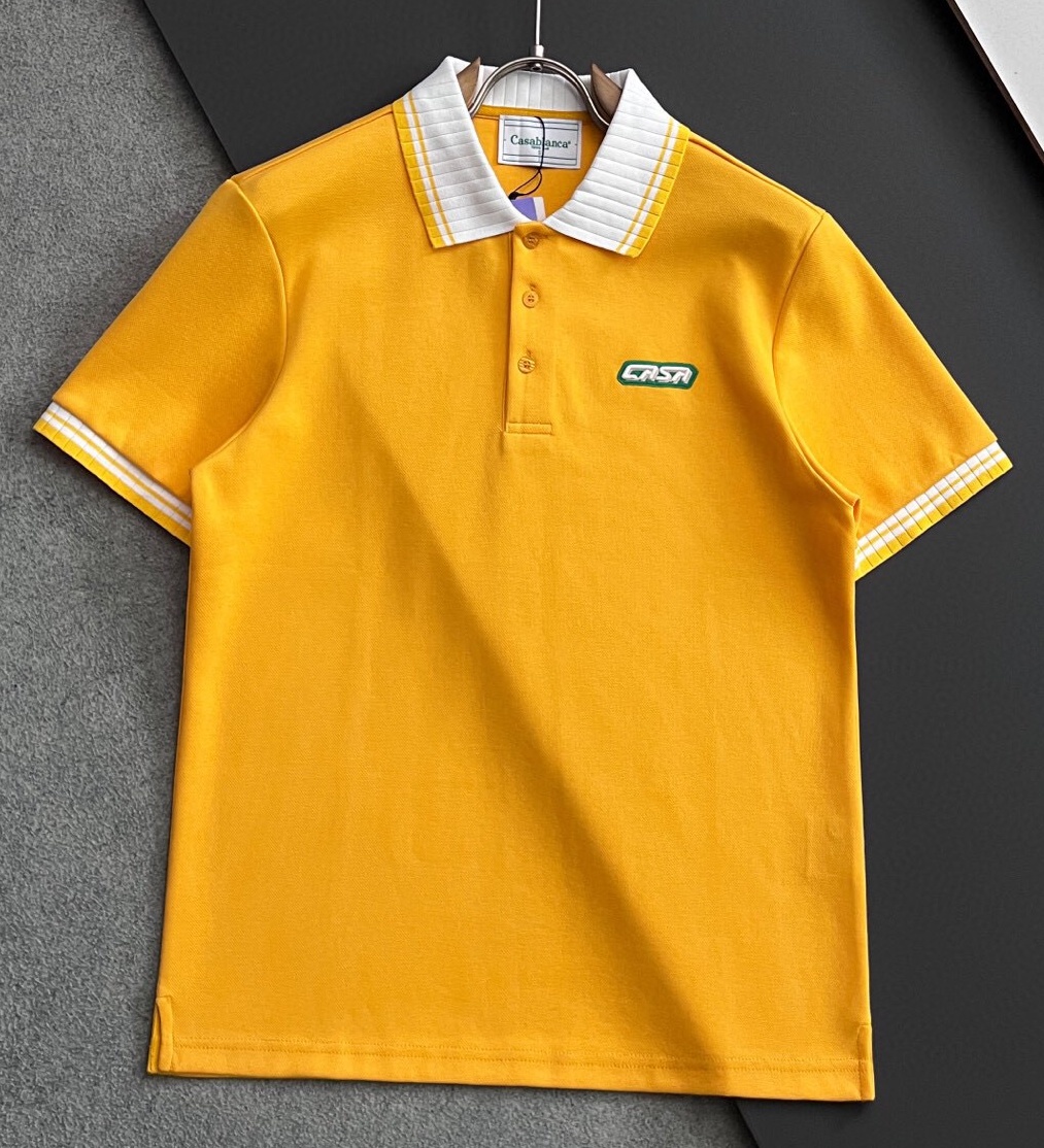카사블랑카 2025 남성용 폴로반팔 GT069 YB