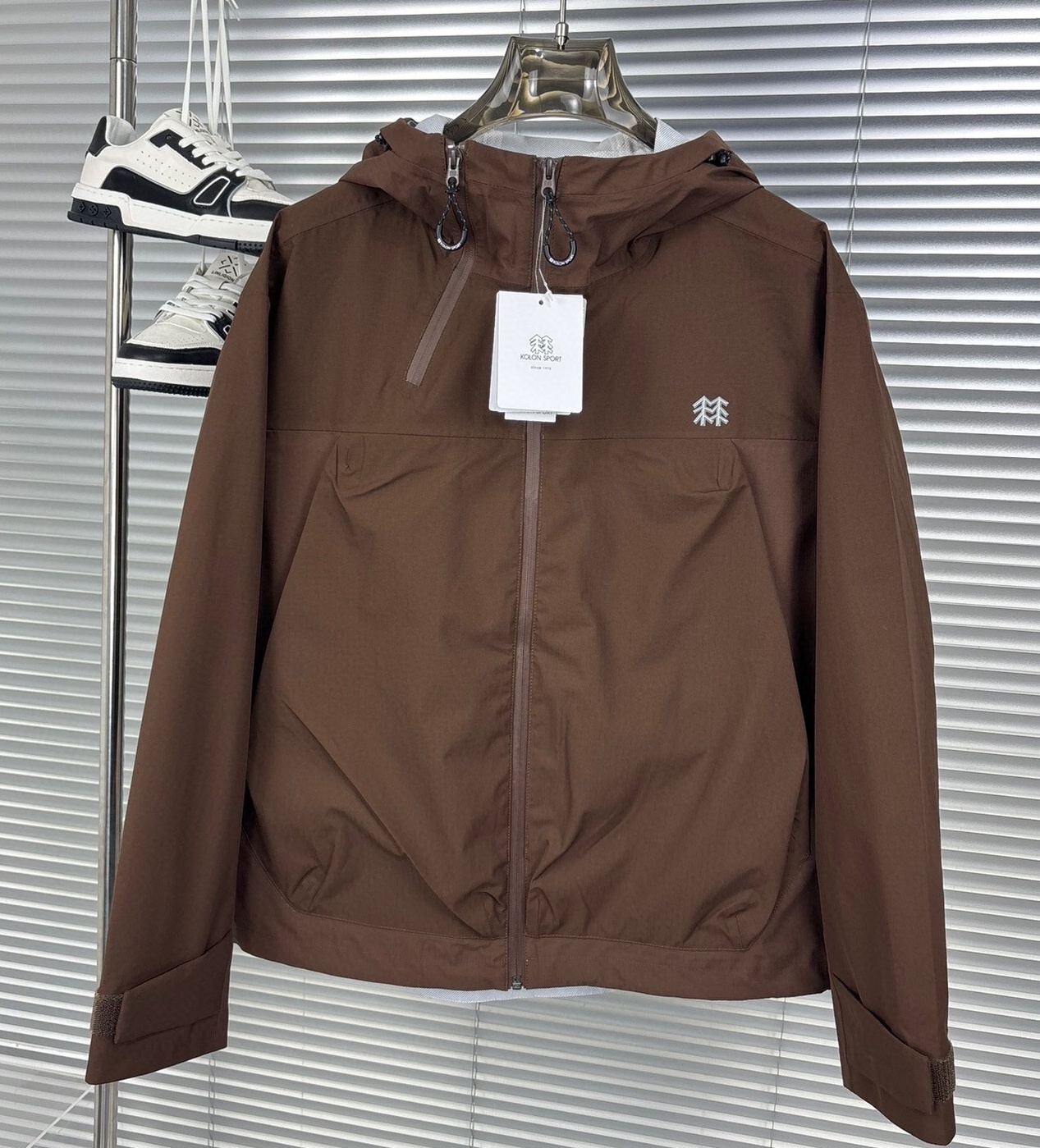 코오롱 2025 남성용 바람막이 자켓 GT071 YB