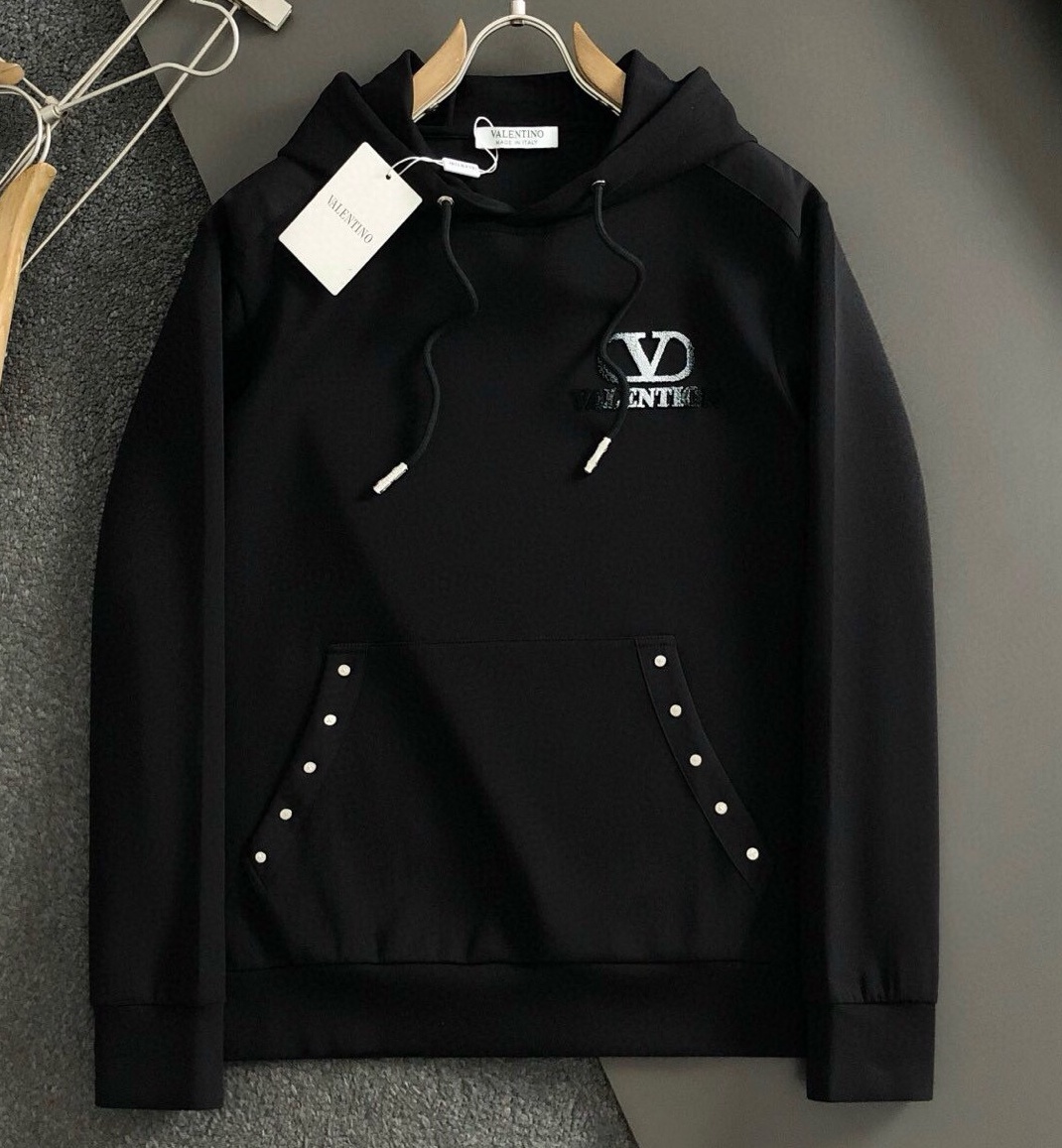 발렌티노 2025 남성용 후드티 VT033 YB
