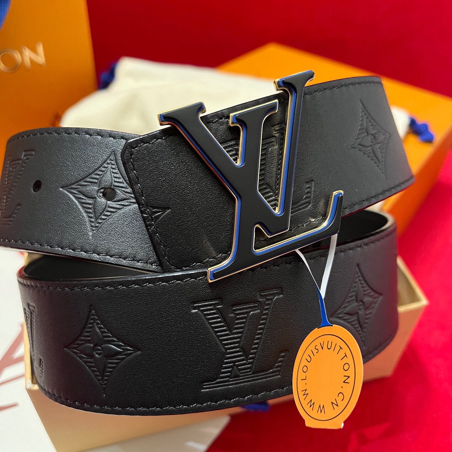 루이비통 2025 남성용 벨트 LV141 GD