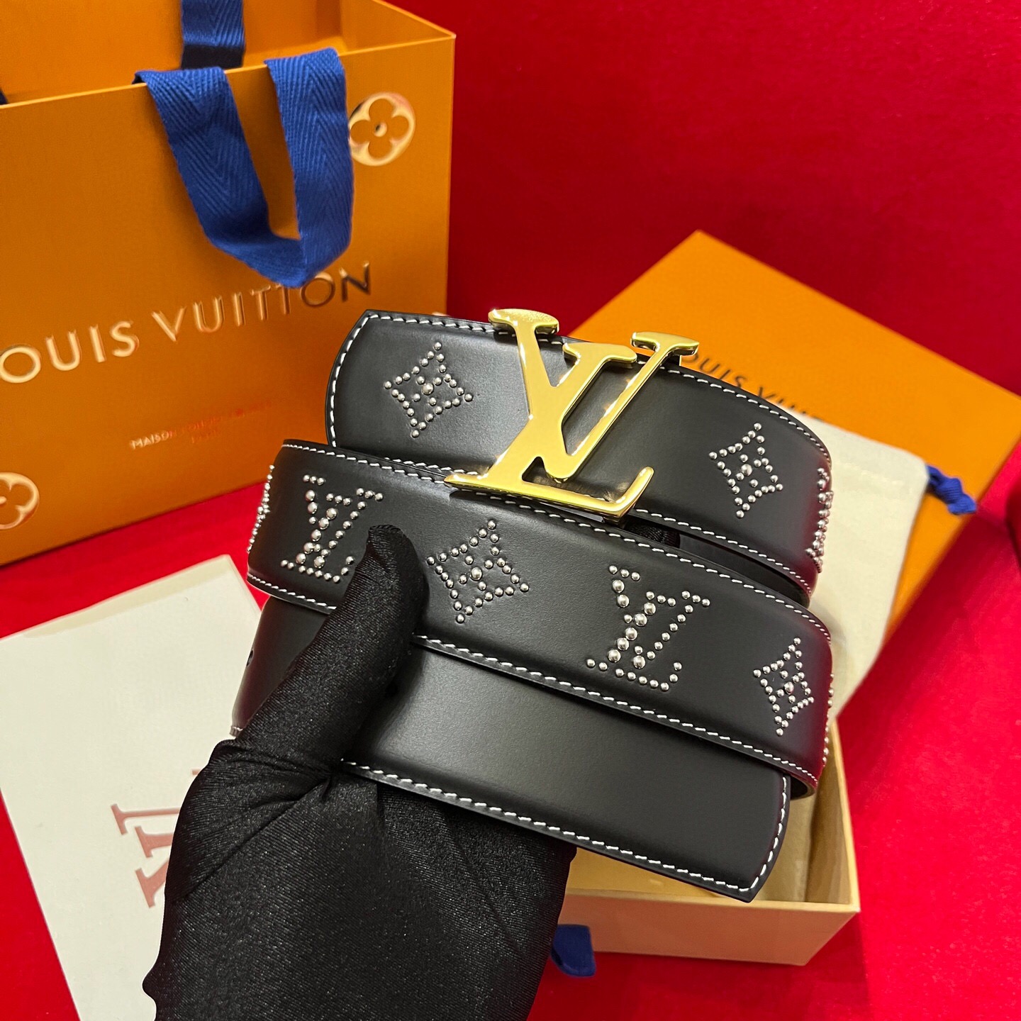 루이비통 2025 남성용 벨트 LV150 GD