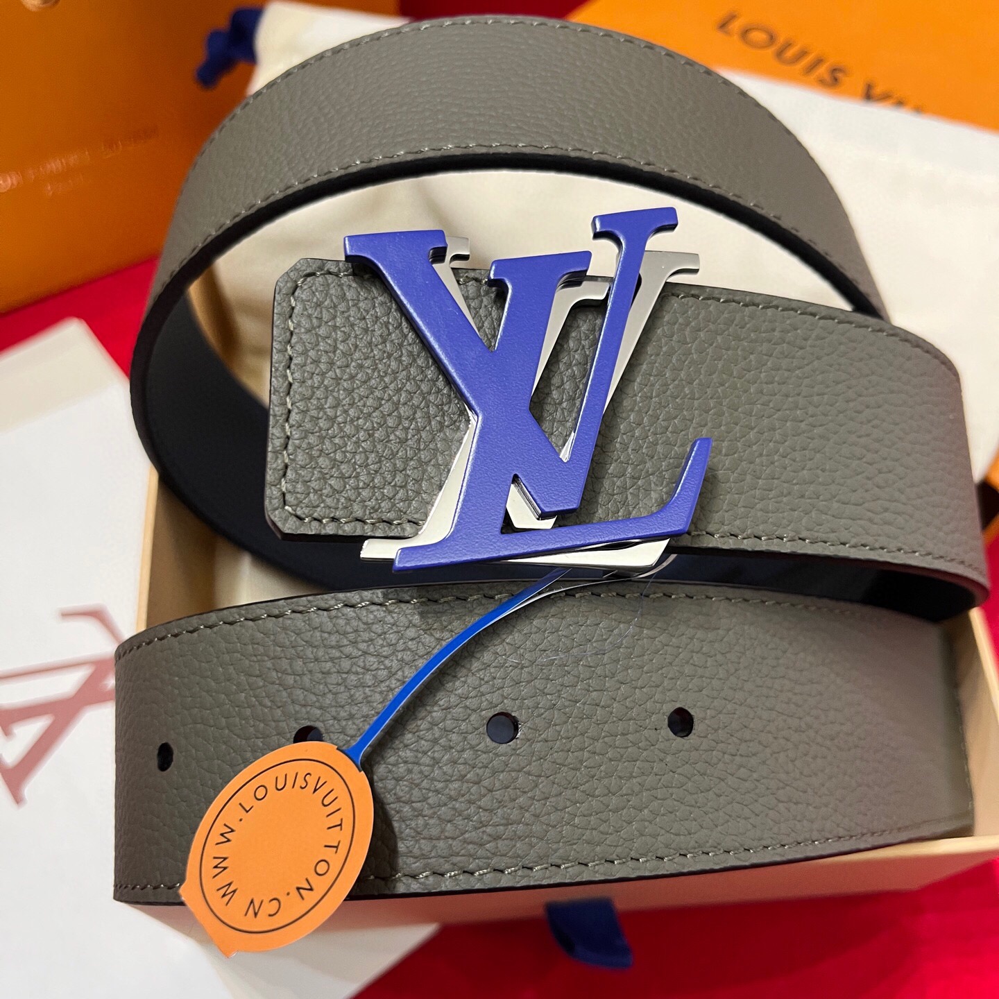 루이비통 2025 남성용 벨트 LV154 GD