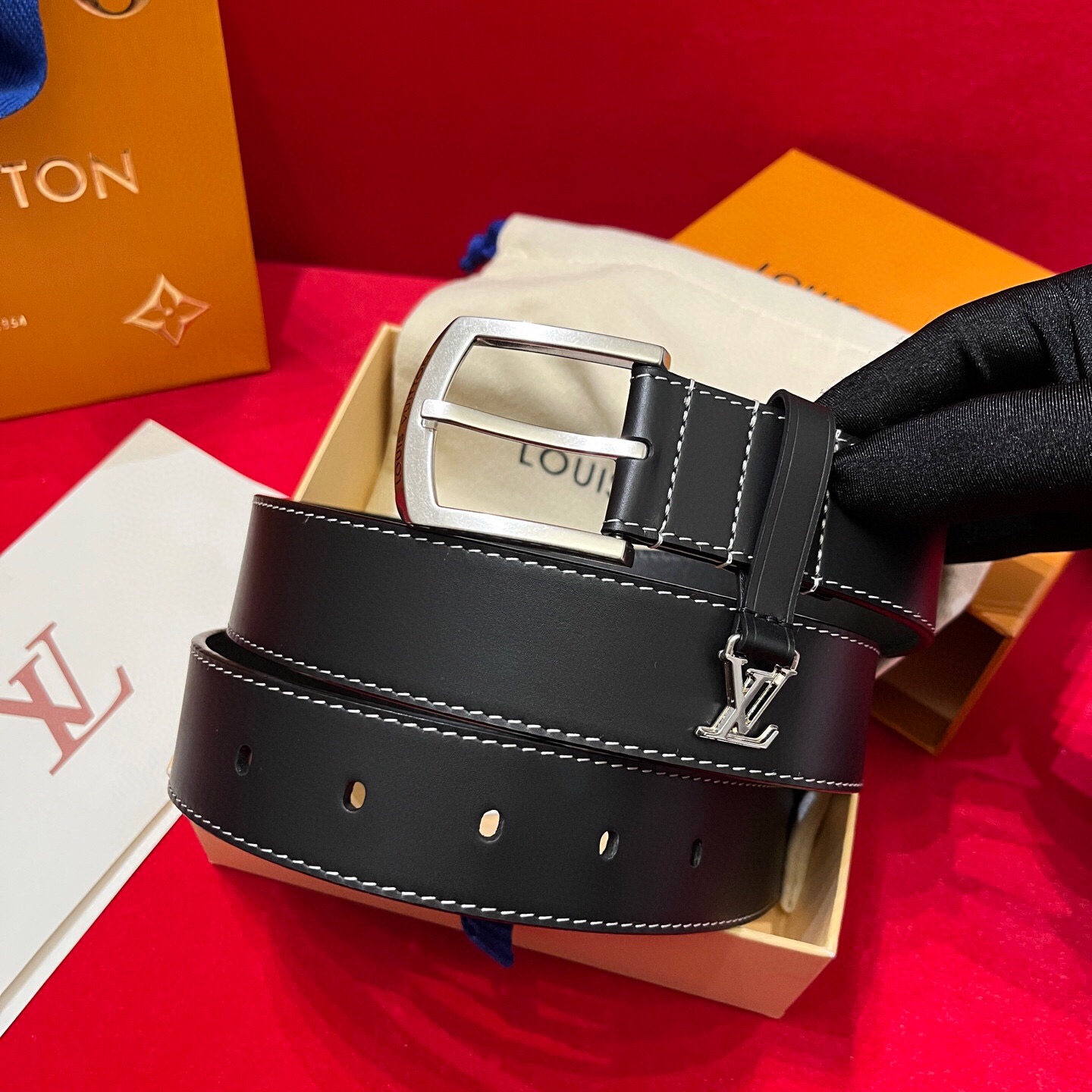 루이비통 2025 남성용 벨트 LV172 GD